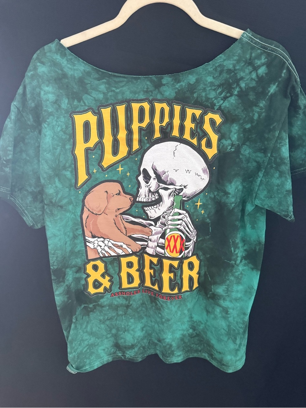 Linda Finegold Puppies & Beer shirt